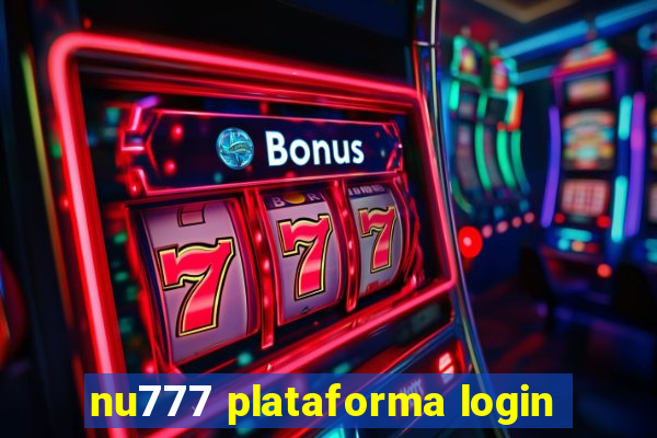 nu777 plataforma login